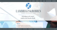 Desktop Screenshot of lambregts.be